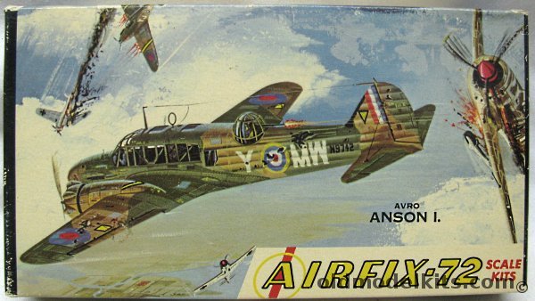 Airfix 1/72 Avro Anson I Craftmaster Issue, 6-49 plastic model kit